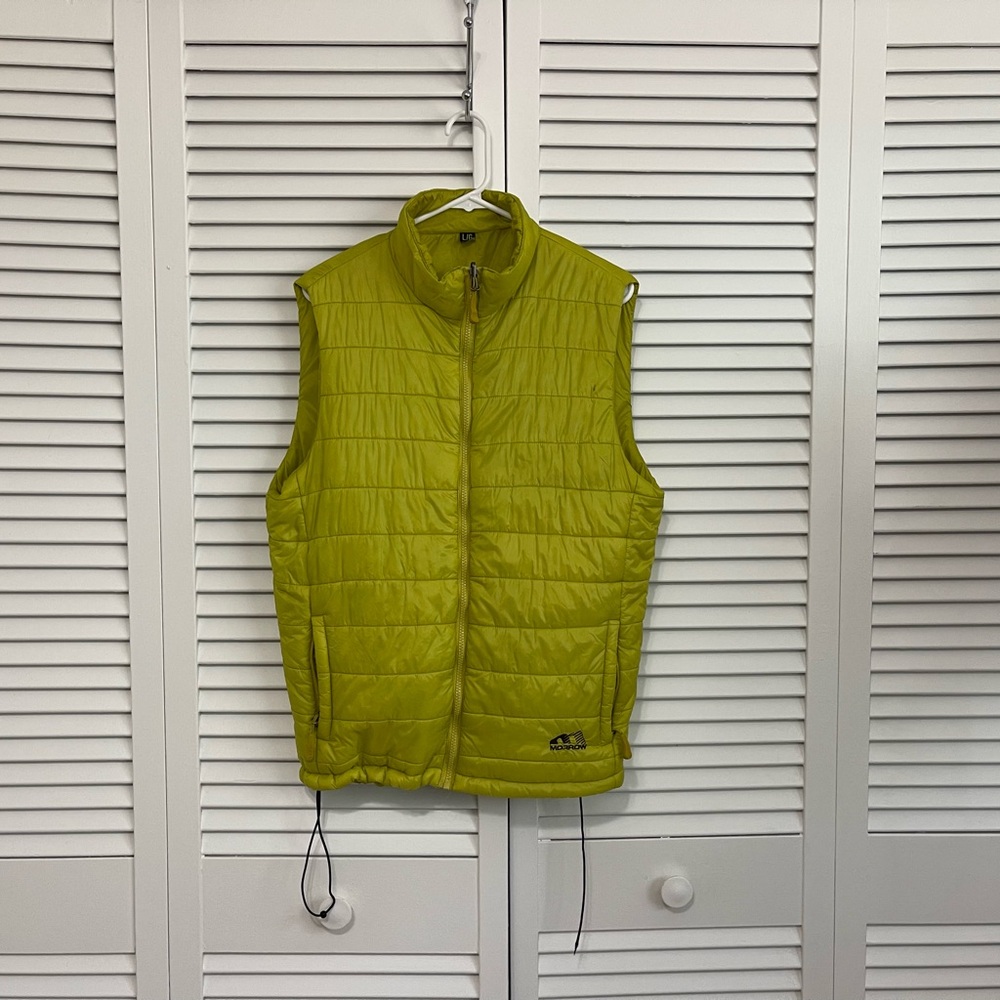 Lime Green Puffer Vest